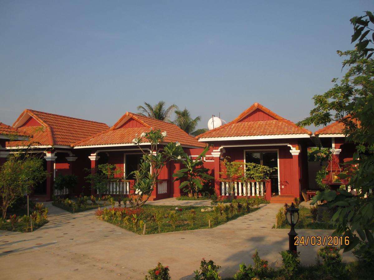 Phoumrumduol Bungalow Kampot Exterior foto